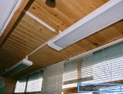 Loggia chauffage avec panneaux IR Loggia chauffage avec panneaux IR