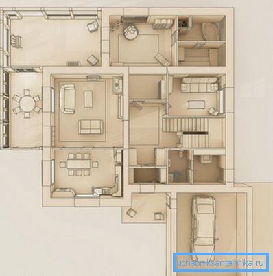 Lorsque vous envisagez d'installer un système de chauffage dans les murs, choisissez à l'avance l'emplacement du mobilier intégré. Lorsque vous envisagez d'installer un système de chauffage dans les murs, choisissez à l'avance l'emplacement du mobilier intégré.