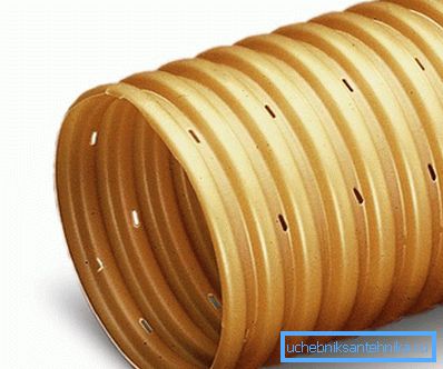 Tuyau de drainage en plastique Tuyau de drainage en plastique