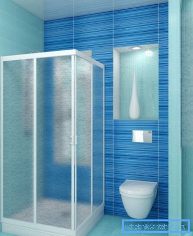 Les coins de douche en plastique peuvent aussi être beaux.