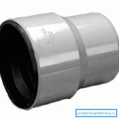 Cône d'égout en plastique (adaptateur de la fonte au plastique) Cône d'égout en plastique (adaptateur de la fonte au plastique)