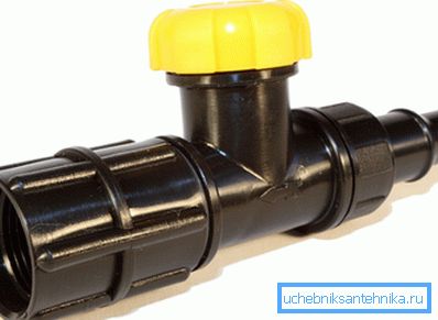 Robinet d'eau en plastique KV 20m Robinet d'eau en plastique KV 20m