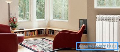 La surface chauffante d'un radiateur - un radiateur en aluminium ou en fonte - détermine son efficacité.