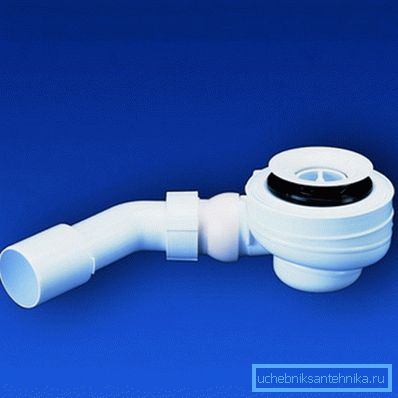 Siphon d'évier compact et compact
