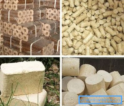 En forme, la sciure de bois pressée pour le chauffage peut sembler différente.