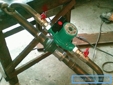 Préparation des pompes pour installation dans le système Préparation des pompes pour installation dans le système