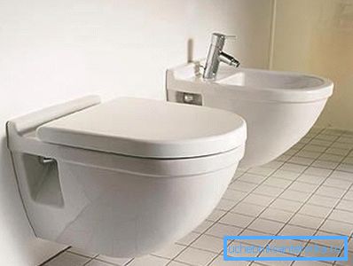 Toilette suspendue et bidet Toilette suspendue et bidet
