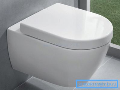 Toilette suspendue avec microlift Toilette suspendue avec microlift