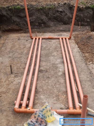 Echangeur de chaleur souterrain pour système de ventilation Echangeur de chaleur souterrain pour système de ventilation
