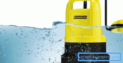 Pompe de drainage submersible pour le nettoyage de puits