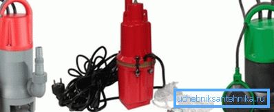 Pompes vibrantes submersibles. Pompes vibrantes submersibles.