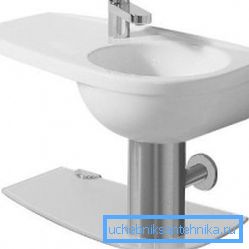 Une étagère sur le demi-piédestal est une excellente solution. Une étagère sur le demi-piédestal est une excellente solution.