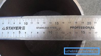 Mesure du diamètre approximatif Mesure du diamètre approximatif