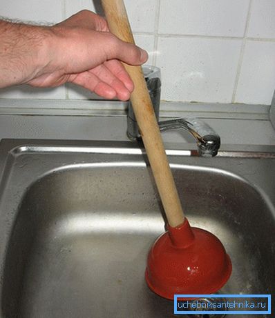 Utilisation d'un piston