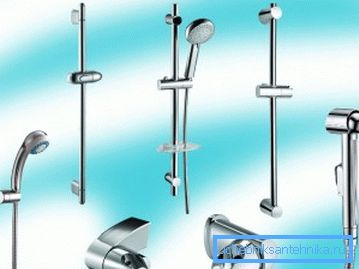 Exemples d'appareils essentiels dans la douche Exemples d'appareils essentiels dans la douche