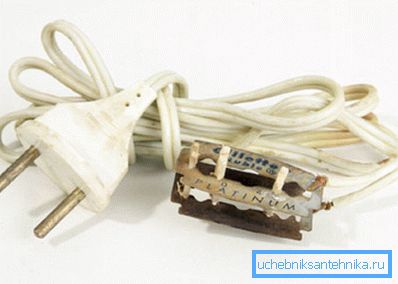 Réchauffeur d'électrode primitive. Réchauffeur d'électrode primitive.