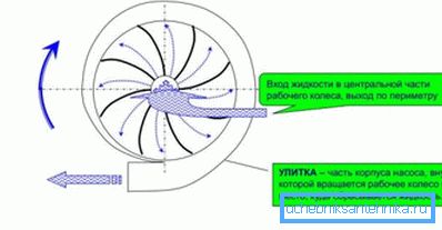 Le principe de fonctionnement des pompes centrifuges. Le principe de fonctionnement des pompes centrifuges.