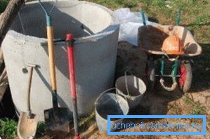 Equipement habituel pour creuser des puits. Equipement habituel pour creuser des puits.