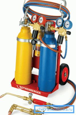 Équipement de gaz professionnel. Équipement de gaz professionnel.