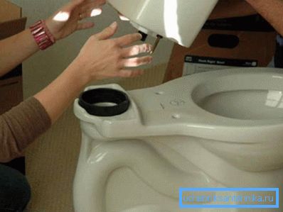 La procédure pour changer l'anneau ressemble à l'installation d'une nouvelle toilette La procédure pour changer l'anneau ressemble à l'installation d'une nouvelle toilette