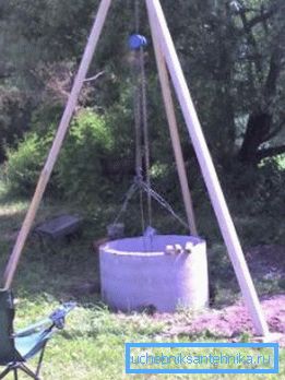Le processus d'installation d'un anneau de béton. Le processus d'installation d'un anneau de béton.