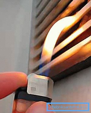 Vérification de la poussée par le feu Vérification de la poussée par le feu