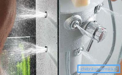 Travailler les buses d'hydromassage.