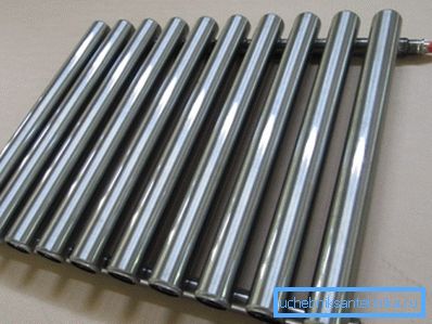 Radiateur en acier inoxydable monté latéralement