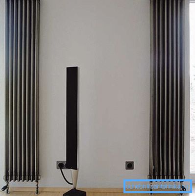 Les radiateurs en acier peuvent être un élément de l'intérieur.