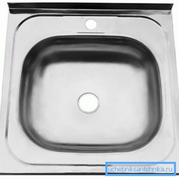 Évier dans la cuisine en acier inoxydable 50x50 - l'option la plus populaire et la plus populaire à ce jour Évier dans la cuisine en acier inoxydable 50x50 - l'option la plus populaire et la plus populaire à ce jour