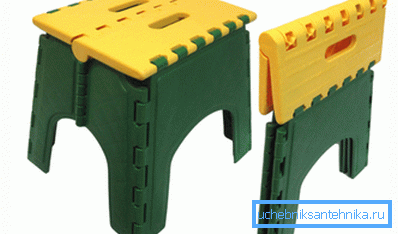 Tabouret pliant en plastique Tabouret pliant en plastique