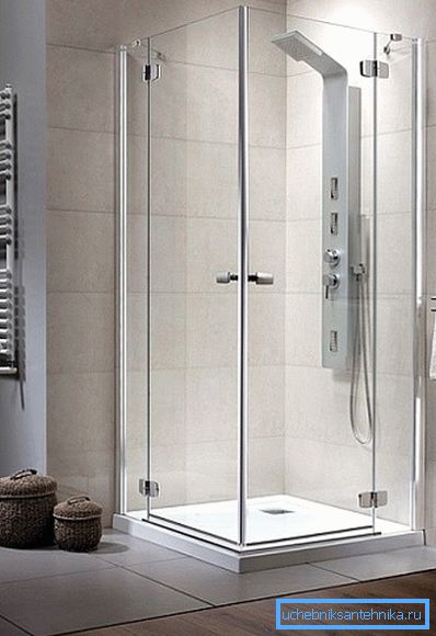Porte arrière pour cabine de douche 90х90 cm Porte arrière pour cabine de douche 90х90 cm