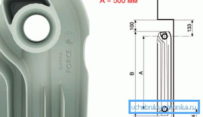 La taille de la section du radiateur en aluminium dépend de l'espacement entre les essieux. La taille de la section du radiateur en aluminium dépend de l'espacement entre les essieux.