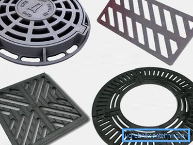 Grilles pour puits d'eau de pluie