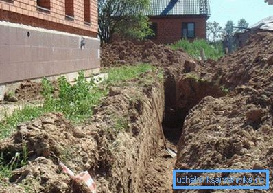 Creuser une tranchée pour un drainage profond Creuser une tranchée pour un drainage profond