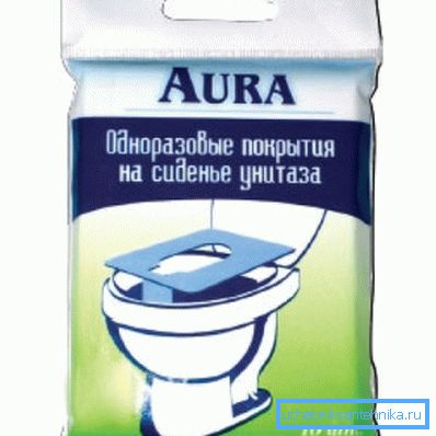 Serviettes sur le siège des toilettes (pack de 10 pièces) Serviettes sur le siège des toilettes (pack de 10 pièces)