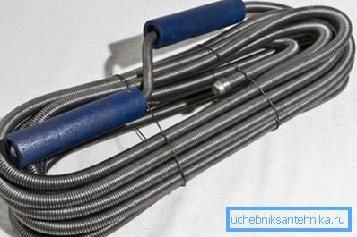 Le câble de plomberie aidera à détruire le tube dense et complexe Le câble de plomberie aidera à détruire le tube dense et complexe