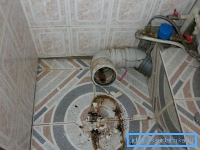 Salle de bain après démontage Salle de bain après démontage