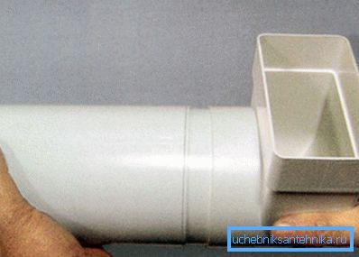 Assemblage de tuyaux en PVC pour la ventilation