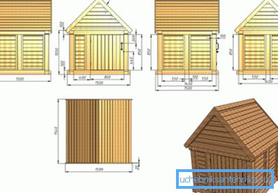 Plan de maison avec portes latérales Plan de maison avec portes latérales