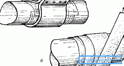 Le schéma de sceller le tuyau en utilisant du caoutchouc et de l'étain Le schéma de sceller le tuyau en utilisant du caoutchouc et de l'étain