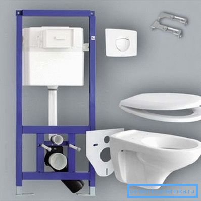 L'installation de la console toilettes L'installation de la console toilettes