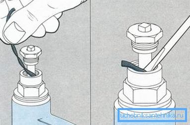 Schéma de remplacement de la valve presse-étoupe Schéma de remplacement de la valve presse-étoupe