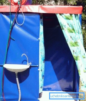 Rideau pour une douche de campagne en polyester Rideau pour une douche de campagne en polyester