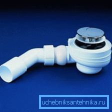 Siphon avec valve inférieure Siphon avec valve inférieure