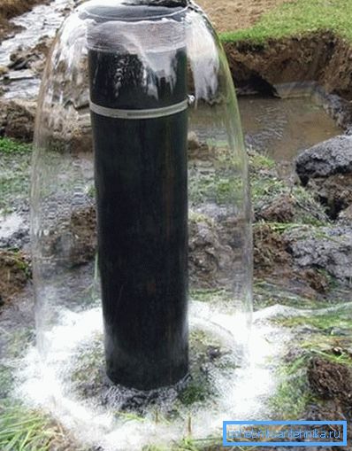Bien à l'eau. Bien à l'eau.