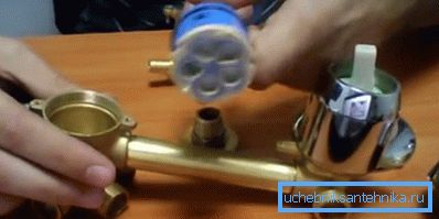 Robinets de douche - pièces de rechange. Retiré la cartouche de mode Robinets de douche - pièces de rechange. Retiré la cartouche de mode