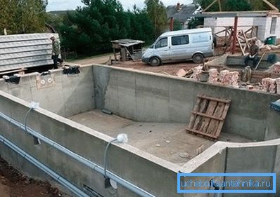 Construction de piscine en béton Construction de piscine en béton