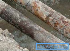L'état de nombreuses pipes laisse à désirer L'état de nombreuses pipes laisse à désirer