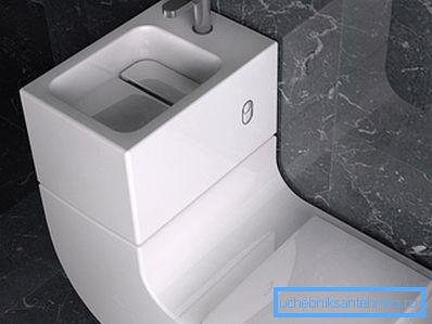 Ensemble commun d'évier et de toilette Ensemble commun d'évier et de toilette